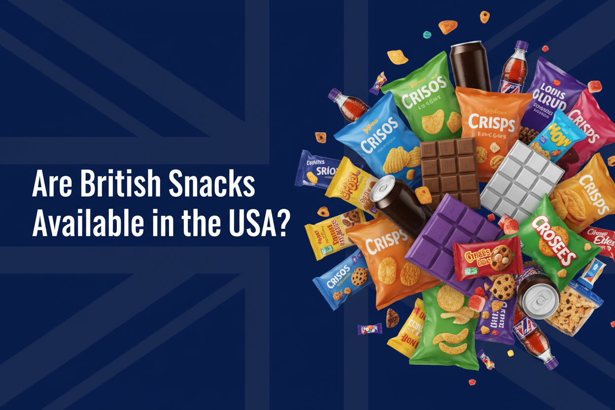 Are British Snacks Available in the USA - Walkers, Cadbury, Ribena, Cheetos UK and more delivered to America by BritishGram