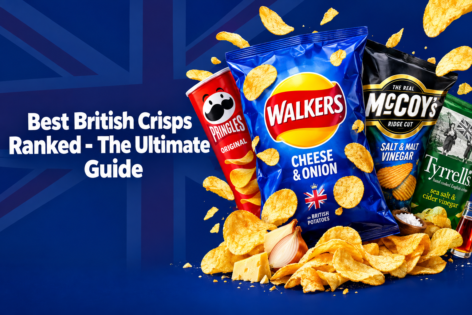 Best British Crisps Ranked The Ultimate Guide - Walkers, McCoy's, Hula Hoops and more delivered to the USA by BritishGram