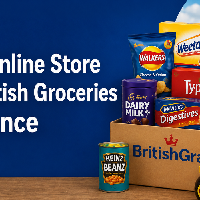 Best online store for British groceries in France with popular UK food brands