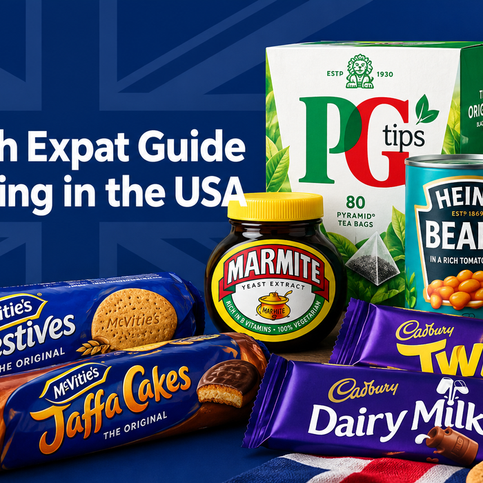 British Expat Guide to Living in the USA - Find authentic British food, tea, biscuits and groceries delivered to America by BritishGram