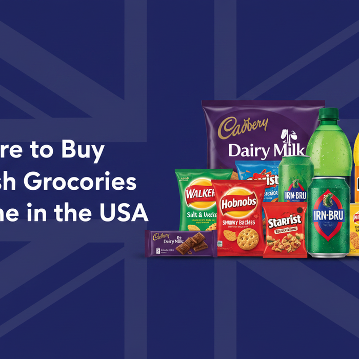 Where to Buy British Groceries Online in the USA - BritishGram delivers authentic UK snacks, drinks and confectionery to your door in America