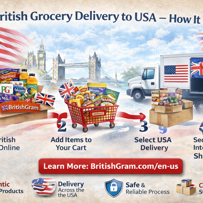 British grocery delivery to USA explained – how BritishGram delivery works