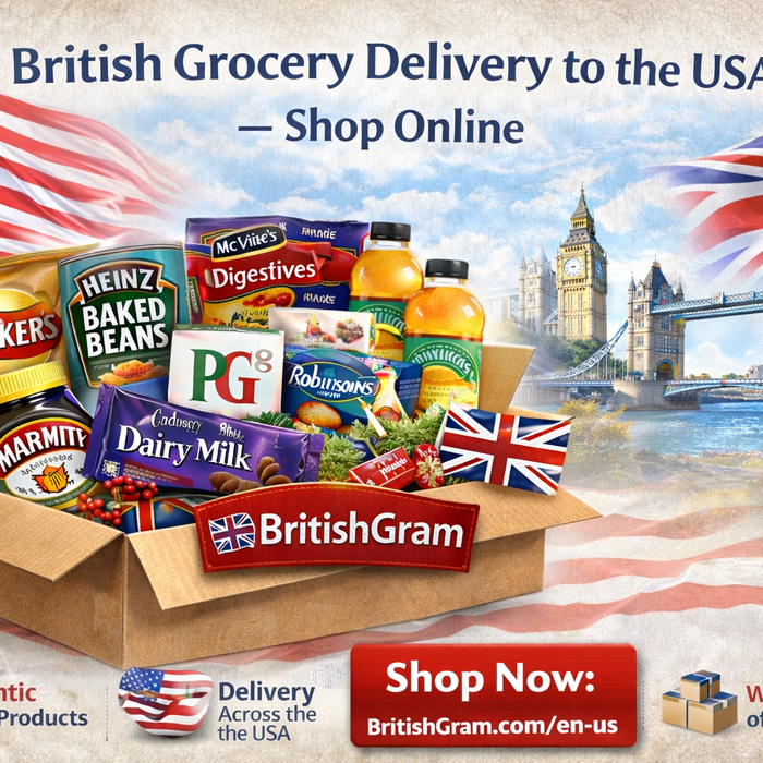 British grocery delivery to the USA – shop British food online