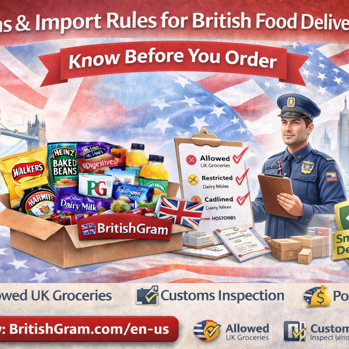 Customs and import rules for British food delivery to the USA explained