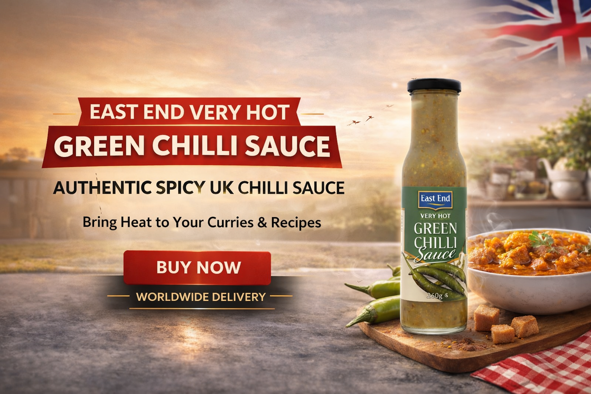 East End Very Hot Green Chilli Sauce | Buy UK Chilli Sauce Online ...