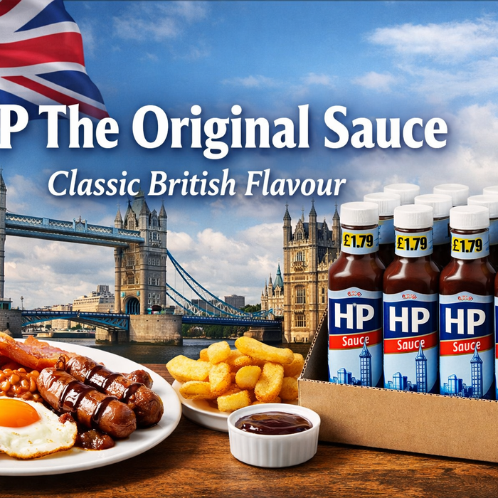 HP The Original Sauce PMP 255g case of 12 authentic British brown sauce