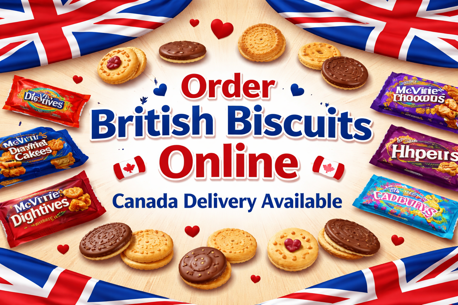 Order British Biscuits Online with Canada Delivery Available – shop authentic UK biscuits and snacks shipped across Canada