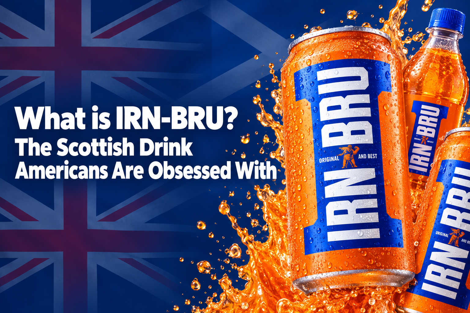What is IRN-BRU - Scotland's most famous soft drink delivered to the USA by BritishGram