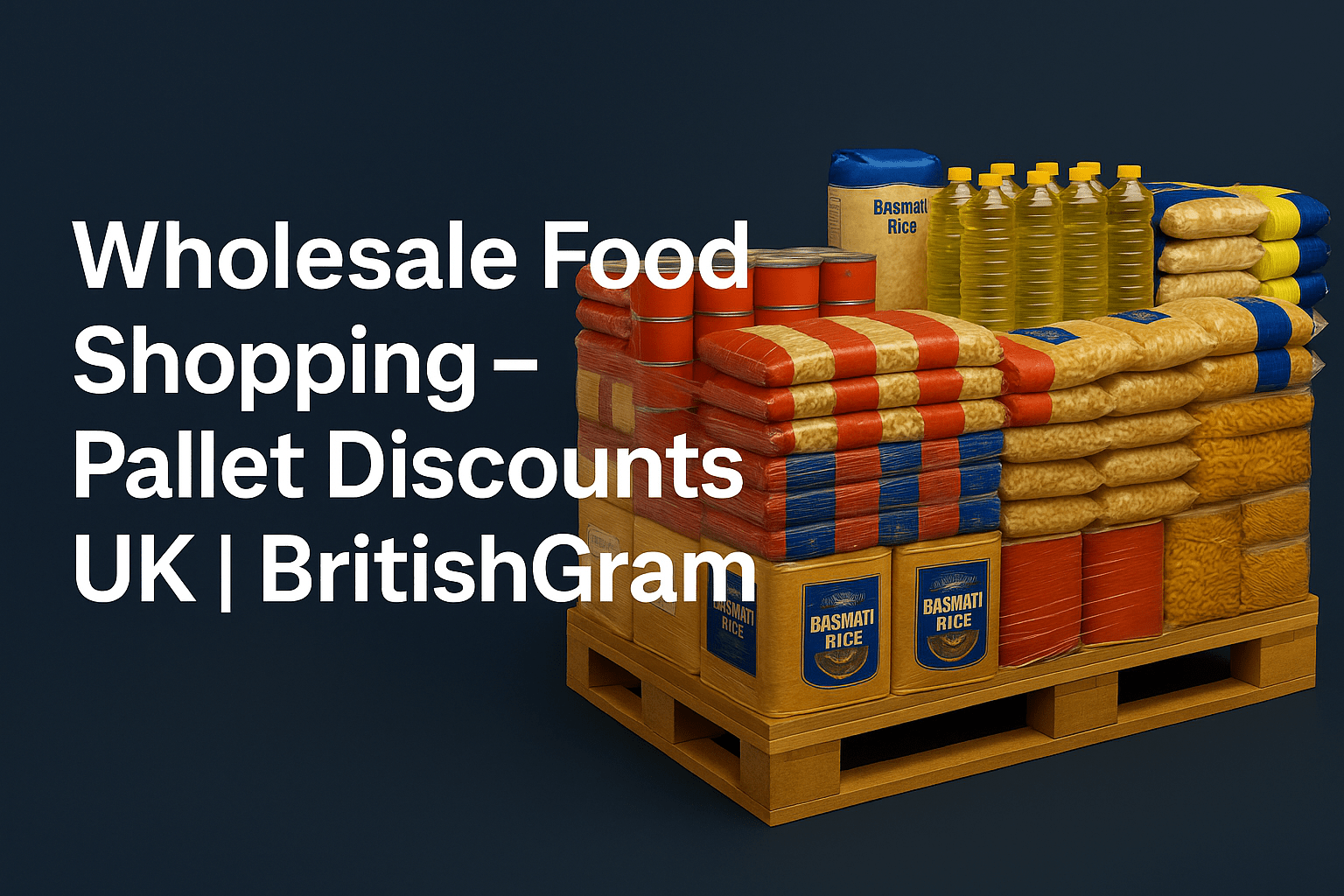 Wholesale Food Shopping – Pallet Discounts UK | BritishGram - BritishGram.com