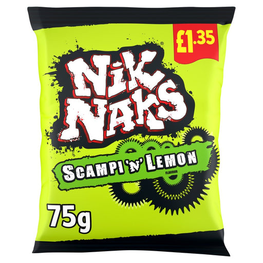 Nik Naks Scampi 'N' Lemon Crisps Nag