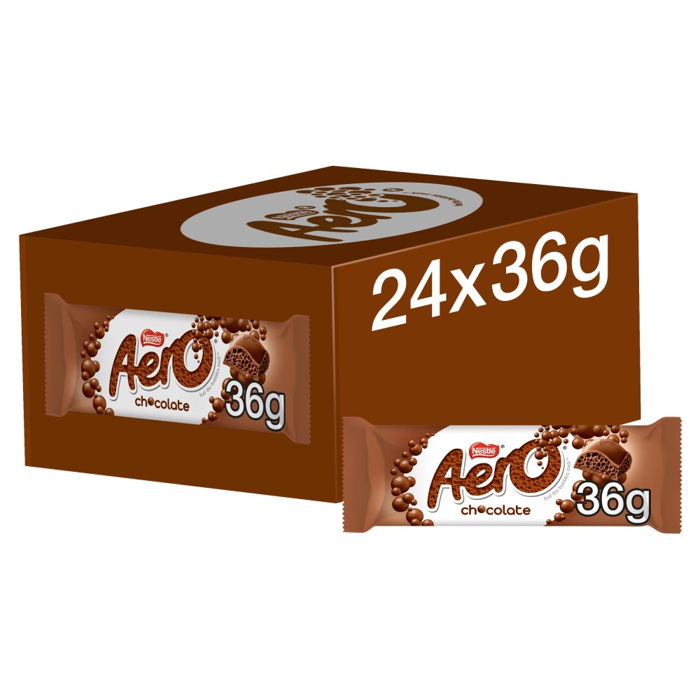 Aero Milk Chocolate Bar PMP 36g (Case of 24) —