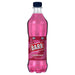 Pink bottle of Barr Cherryade on a white background