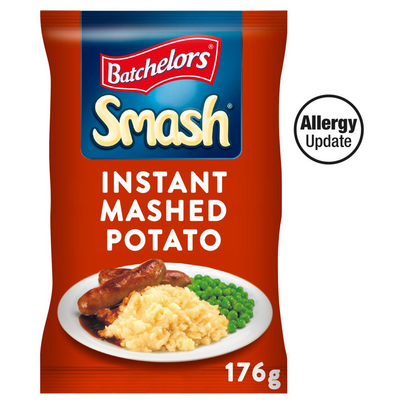 Batchelors Smash The Original Instant Mashed Potato 176g 	Instant Mashed Potato.