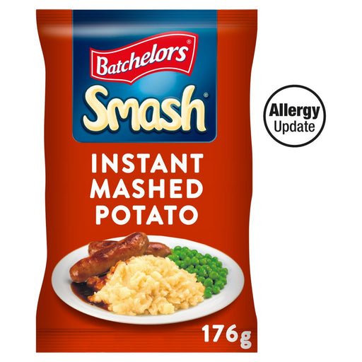 Batchelors Smash The Original Instant Mashed Potato 176g 	Instant Mashed Potato.