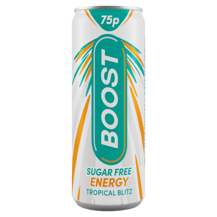 Boost Sugar Free Energy Tropical Blitz PMP 250ml (Case of 24)