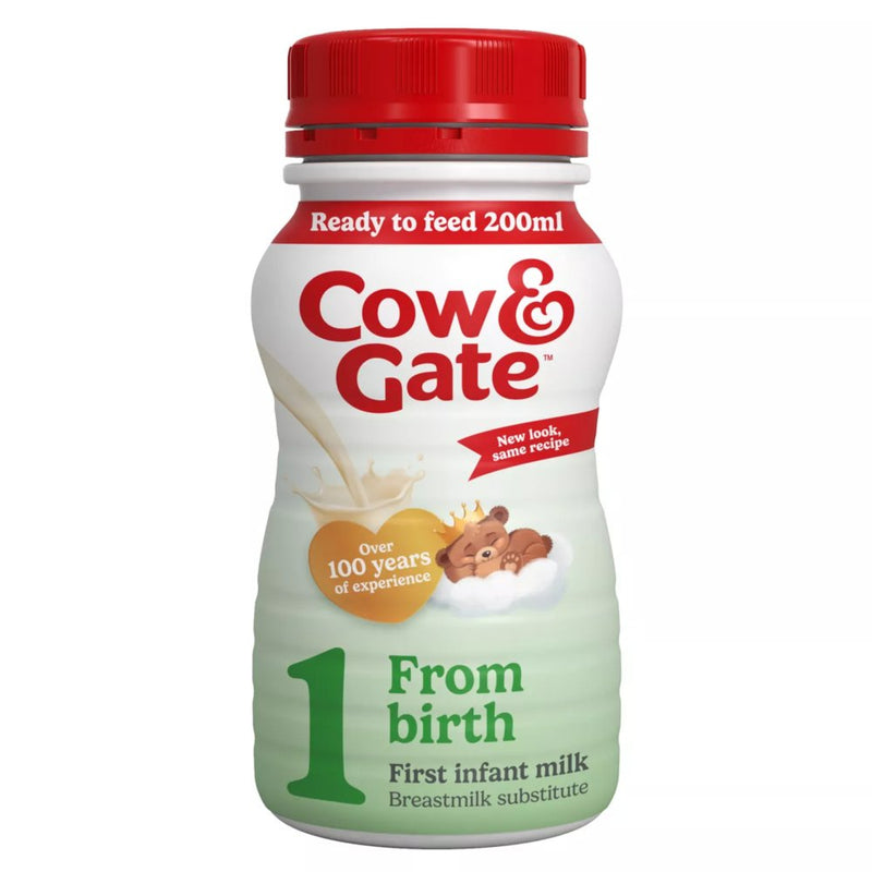Cow & Gate 1 First Infant Milk from Birth 200ml (Case of 12)