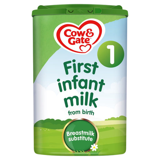 Cow & Gate 1 First Baby Milk Formula From Birth 800g – Ensure your baby gets the best start with Cow & Gate's first infant milk formula. Nutritious and tailored to support your baby's growth from birth.