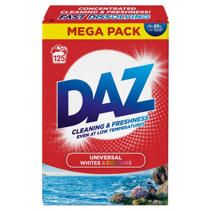 Daz Universal Whites & Colours 125 Wash 6.25kg