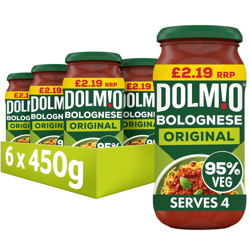 Dolmio Bolognese Original Pasta Sauce 450g PMP