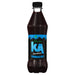 Bottle of KA sparkling Karibbean Kola on a white background