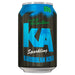 KA Sparkling Karibbeanc Kola can on a white background