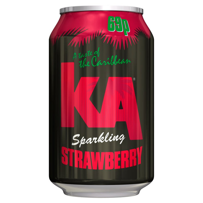 	Sparkling Strawberry Flavour Soft Drink with Sugar and Sweeteners