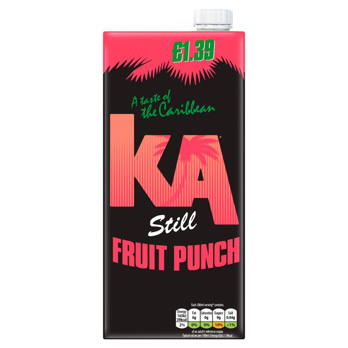 KA Still Fruit Punch 1 Litre (Case of 12)