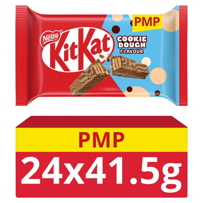 KitKat® 4 Finger Cookie Dough Flavour Chocolate Bar 41.5g PMP 89p