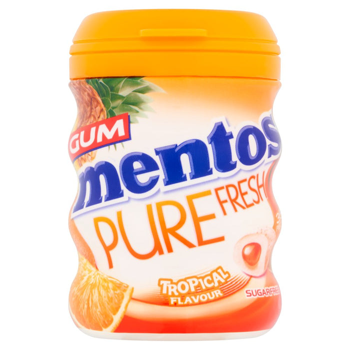 Mentos 35 Gum Pure Fresh Tropical Flavour 70g (Case of 6)