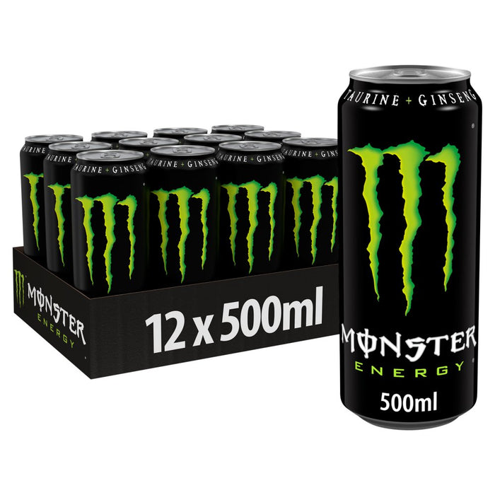 Monster Energy Drink 500ml (Case of 12)