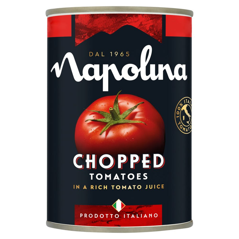 Napolina Chopped Tomatoes, 400g (Case of 12)