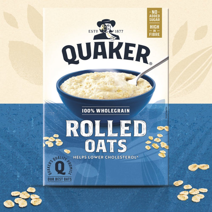 Quaker British Porridge Rolled Oats PMP 1kg