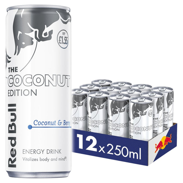 Red Bull The Coconut Edition Coconut & Berry Energy Drink 250ml (Case of 12)