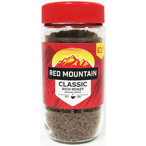 
Red Mountain Classic Rich Roast Instant coffee in Jar