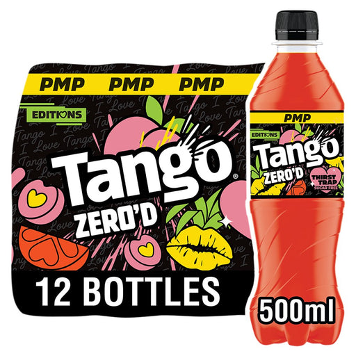 Carbonated Sugar Free Apple and Peach Soft Drink with Orange Pineapple Flavour, with Sweeteners.