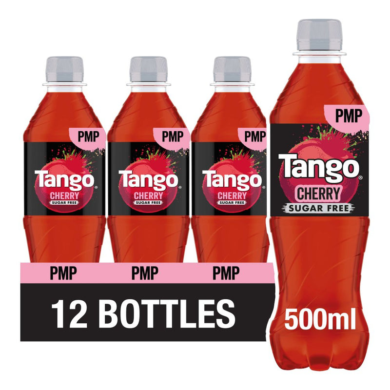 Tango Cherry Sugar Free Bottle 500ml (Case of 12)