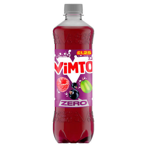 Vimto Zero 500ml bottle