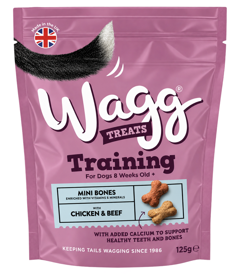 Wagg Training Treats with Chicken & Beef  bag