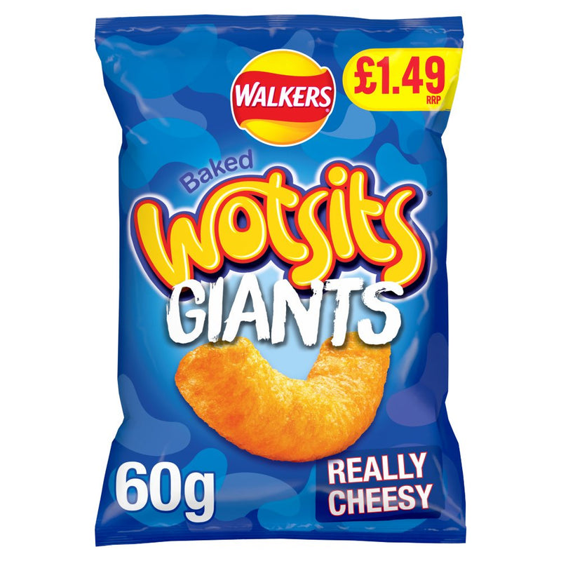 Walkers Wotsits Giants Cheese Crisps pack