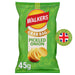 Walkers Pickled Onion chip packet on a white background