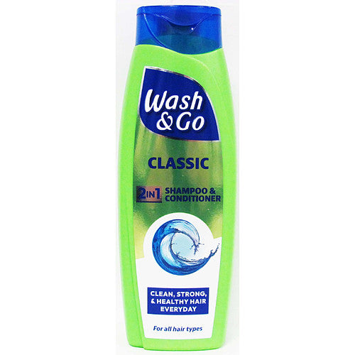 Wash & Go 2 in 1 Shampoo & Conditioner Classic 200ml New Product