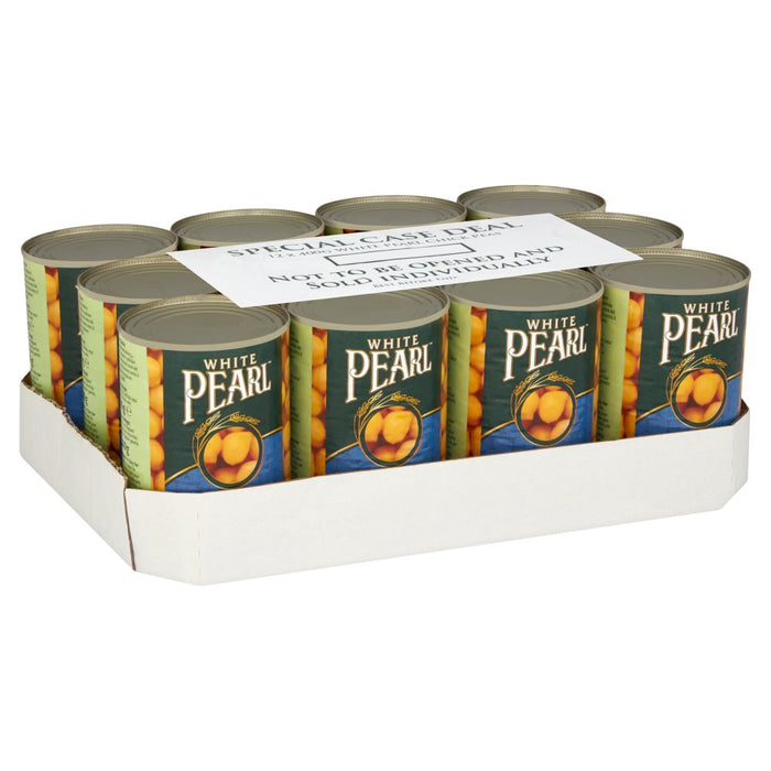 East End / White Pearl Boiled Chick Peas in Salted Water 400g (Case of 12)