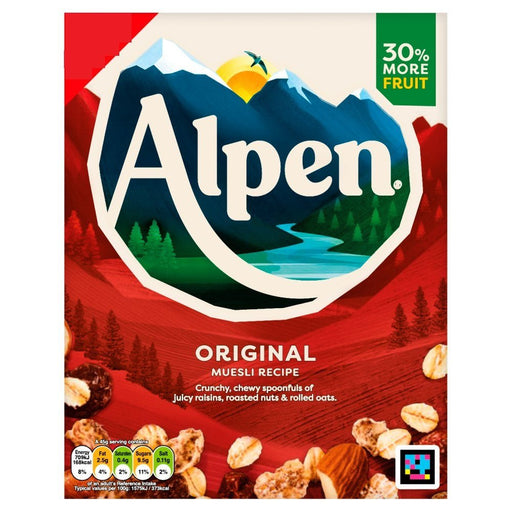 Alpen Original Muesli PMP 550g (Case of 6) - BritishGram.com