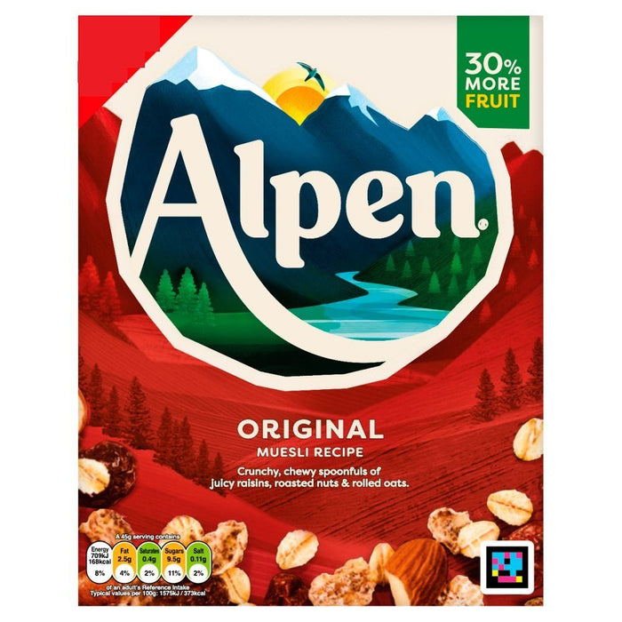 Alpen Original Muesli PMP 550g (Case of 6) - BritishGram.com