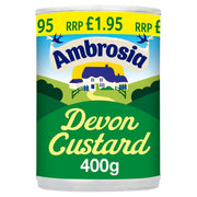 Ambrosia Devon Custard 400g (Case of 12) - BritishGram.com