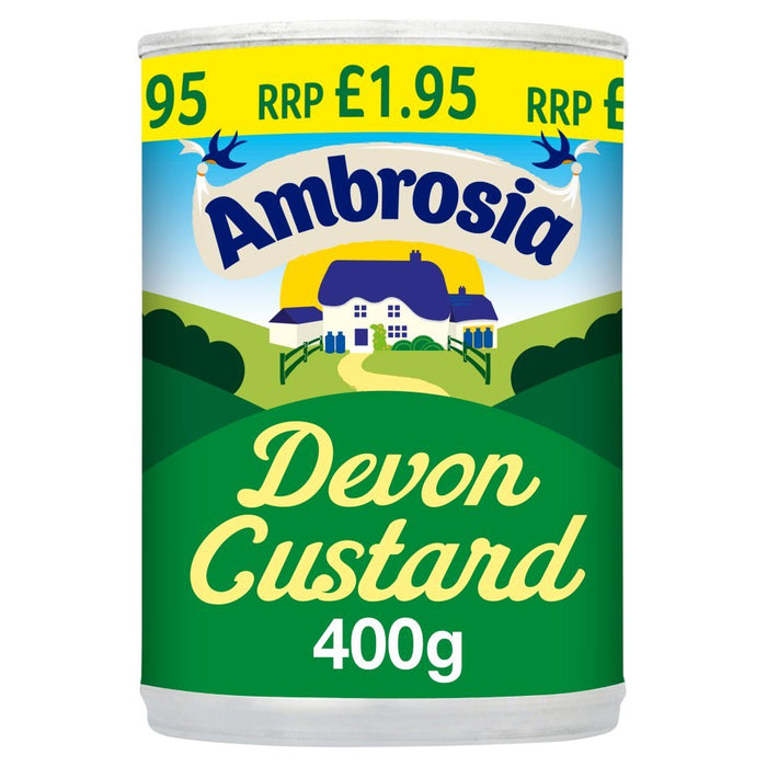 Ambrosia Devon Custard 400g (Case of 12) - BritishGram.com