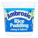 Ambrosia Ready To Eat Rice Pudding Pot 150g (Case of 6) - BritishGram.com