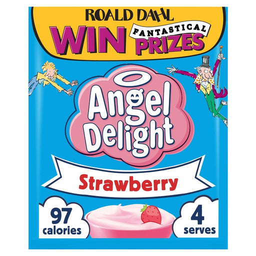 Angel Delight Strawberry Instant Dessert 59g (Case of 21) - BritishGram.com
