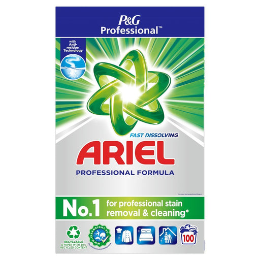 Ariel Professional Washing Powder Regular 100 - Wash 6kg - BritishGram.com