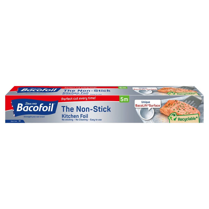 Bacofoil The Non - Stick Kitchen Foil with Easy - Cut System 30cm x 5m - BritishGram.com